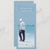 INVITATION PLANNING THE DINNER PARTY (Devant / Derrière)