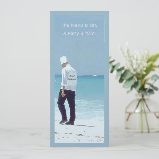 INVITATION PLANNING THE DINNER PARTY (Debout devant)