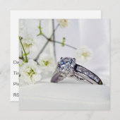 Invitation Plans de la partie d'engagement (Devant / Derrière)