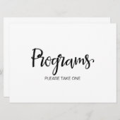 Invitation Plans de mariage, veuillez en prendre un (Devant / Derrière)