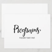 Invitation Plans de mariage, veuillez prendre un exemplaire (Devant / Derrière)