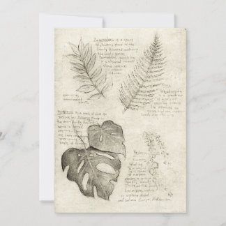Invitation Plante