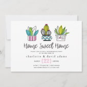 Invitation Plante à réchauffer les maisons (Devant)