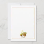 Invitation Plantes en pot (Dos)