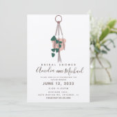 Invitation Plants suspendus en macramé pour pots de plantes C (Debout devant)