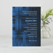 Invitation Plaqué moderne (Debout devant)