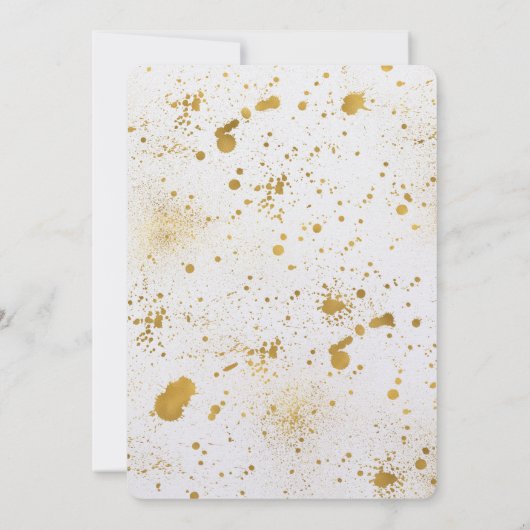 Invitation Plaques d'or (Dos)