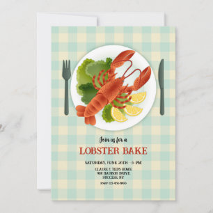 Invitation Plat de homard