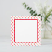 Invitation plate, 5,25 x 5,25 (Debout devant)