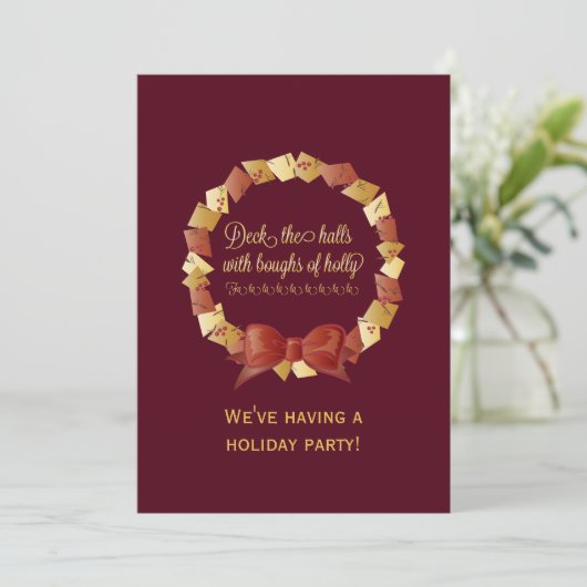 Invitation Plate-forme la conception de textes de halls (Debout devant)