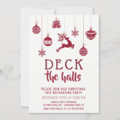 Invitation Plate-forme le rouge de partie de règlage d'arbre (Devant)