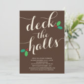 INVITATION PLATE-FORME L'INVITATION DE VACANCES DES HALLS (Debout devant)