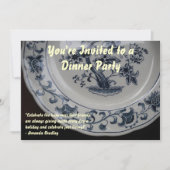 Invitation Plate-forme pour dîner (Devant)
