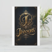 Invitation plate, taille: 127 mm x 178 mm, Papier: (Debout devant)
