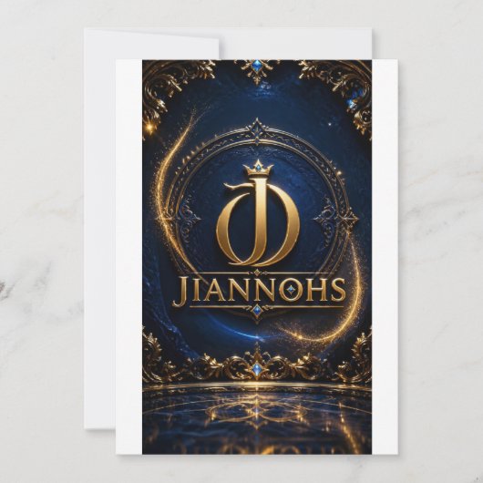 Invitation plate, taille: 127 mm x 178 mm, Papier: (Devant)