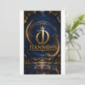 Invitation plate, taille: 127 mm x 178 mm, Papier: (Debout devant)