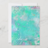 Invitation plate, taille: 127 mm x 178 mm, Papier: (Dos)