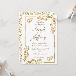 Invitation plate, taille : 12,7 cm x 17,8 cm, papi