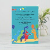 Invitation plate, taille: 13 cm x 18 cm, Papier: M (Debout devant)