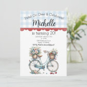 Invitation plate, taille: 13 cm x 18 cm, Papier: S (Debout devant)