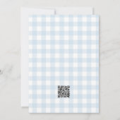 Invitation plate, taille: 13 cm x 18 cm, Papier: S (Dos)