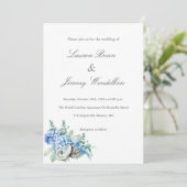 Invitation plate, taille: 13 x 18 cm, Papier: Sign (Debout devant)