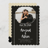 Invitation plate, taille: 5" x 7", papier: mat, En (Devant / Derrière)