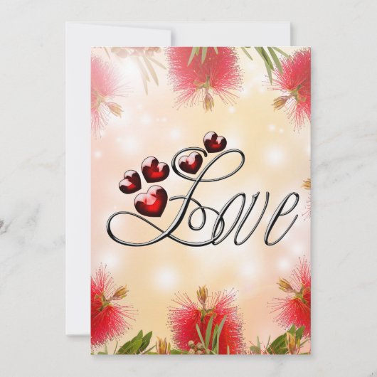 Invitation plate, Taille : 5" x 7", Papier : Matte (Devant)