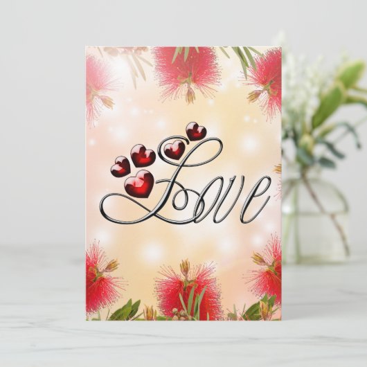 Invitation plate, Taille : 5" x 7", Papier : Matte (Debout devant)