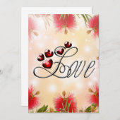 Invitation plate, Taille : 5" x 7", Papier : Matte (Devant / Derrière)