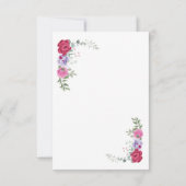 Invitation plate, Taille : 5" x 7", Papier : Matte (Dos)