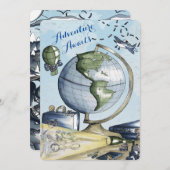 Invitation plate, Taille : 5" x 7", Papier : Matte (Devant / Derrière)