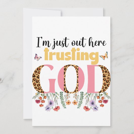 Invitation plate, Taille : 5" x 7", Papier : Matte (Devant)