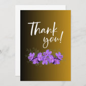 Invitation plate, Taille : 5" x 7", Papier : Matte (Devant / Derrière)