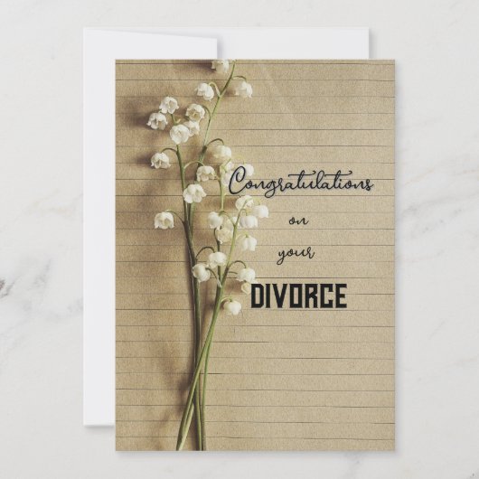 Invitation plate, Taille : 5" x 7", Papier : Matte (Devant)