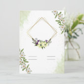 Invitation plate, Taille : 5" x 7", Papier : Matte (Debout devant)