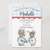 Invitation plate, Taille : 5" x 7", Papier : Signa (Devant)