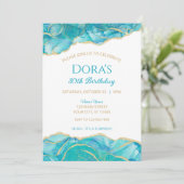 Invitation plate, taille: 5" x 7", Papier: Signatu (Debout devant)