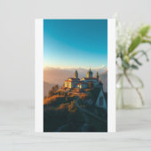 Invitation plate, taille: 5" x 7", Papier: Signatu (Debout devant)