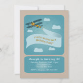 Invitation plate vintage (Devant)