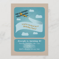 Invitation plate vintage