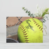 Invitation Play Ball! (Debout devant)