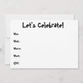 Invitation Play Ball! (Dos)