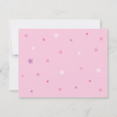 Invitation Playground Swing Girls Anniversaire fêtes Invitati (Dos)