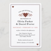 Invitation Playing Card Las Vegas Casino Wedding (Devant)