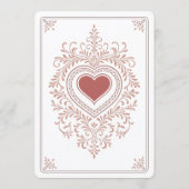 Invitation Playing Card Las Vegas Casino Wedding (Dos)