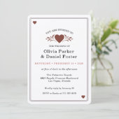 Invitation Playing Card Las Vegas Casino Wedding (Debout devant)