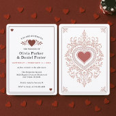Invitation Playing Card Las Vegas Casino Wedding