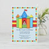 Invitation pleine d'entrain de Bithday (Debout devant)