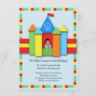 Invitation pleine d'entrain de Bithday